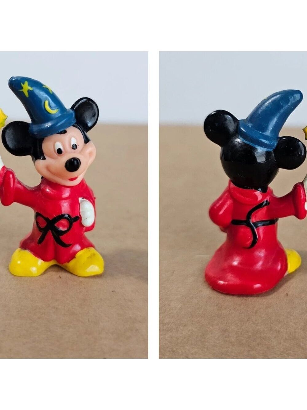 Bundle Vintage Disney Figures BONUS Mickey Mouse Coin Purse Cake Toppers WDW - Picture 6 of 15